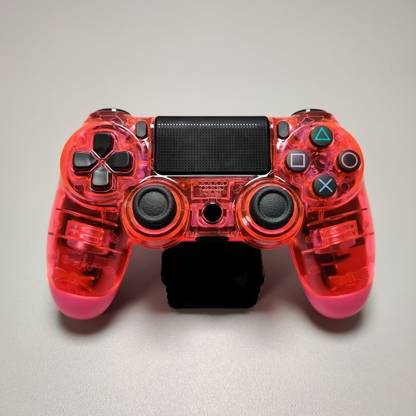 Clubics Ps4 Motion Controller Red Crystal Wireless Motion Controller Wireless For Ps4 Joystick Clubics Flipkart Com