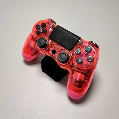 Clubics Wireless Ps4 Gaming Motion Controller Red Crystal Joystick Clubics Flipkart Com