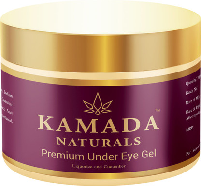 mamaearth natural under eye cream for dark circles & wrinkles with coffee & cucumber