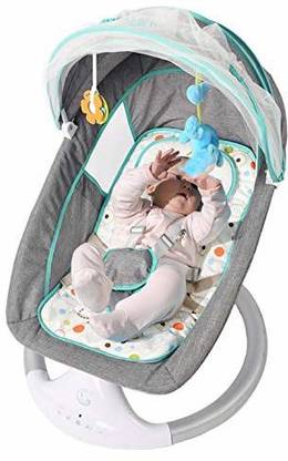 Staranddaisy Newborn Electric Baby Swing Rocker Cradle With Adjustable Back For Sleep Play And Seating Toys Remote Control Cushion Bluetooth Connectivity Mosquito Net Care S In India Staranddaisy Newborn Electric Baby, Can Baby Sleep In Rocker Chair