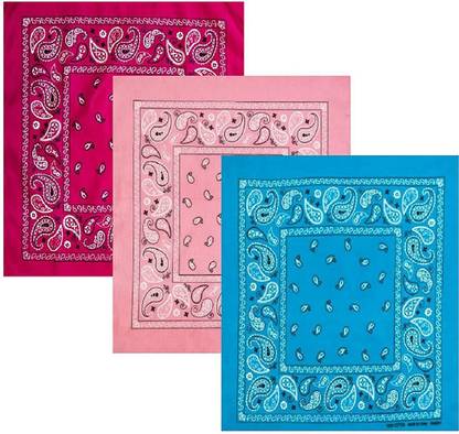 Bismaadh Paisley Print Cotton Bandana Fashion Soft Stretch Head Wrap Headband Hair Band For Men Women Dark Pink Baby Pink Turquoise Handkerchief Buy Bismaadh Paisley Print Cotton Bandana Fashion Soft Stretch Head