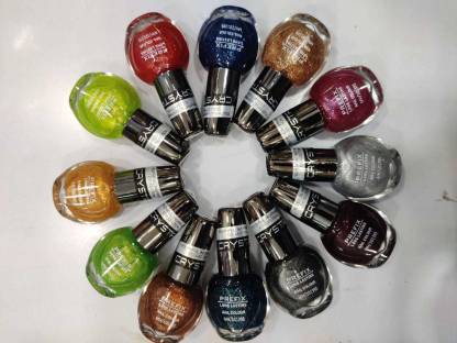 Prefix CRYSTAL NAIL POLISH (PACK OF 12) CRYSTAL - Price in India, Buy  Prefix CRYSTAL NAIL POLISH (PACK OF 12) CRYSTAL Online In India, Reviews,  Ratings & Features 