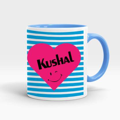 Gifts Zone - Kushal Name Printed Inner Blue, Best Gifts for  Birthday/Anniversary-MGZ-091 Ceramic Coffee Mug Price in India - Buy Gifts  Zone - Kushal Name Printed Inner Blue, Best Gifts for  Birthday/Anniversary-MGZ-091