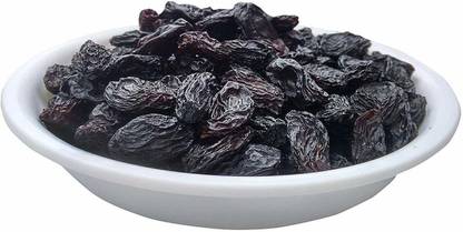 Go Vegan Black Raisins Seedless – 1kg | Afghani Kishmish Raisins  (1 kg)