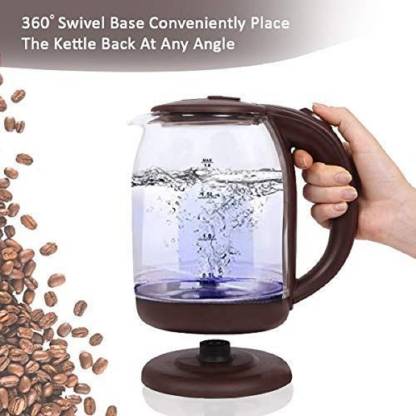Stylish Glass Kettle Electric Kettle 1.8 Litre in India 2021