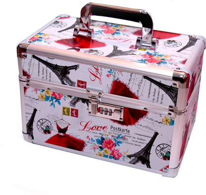 vanity case with lock