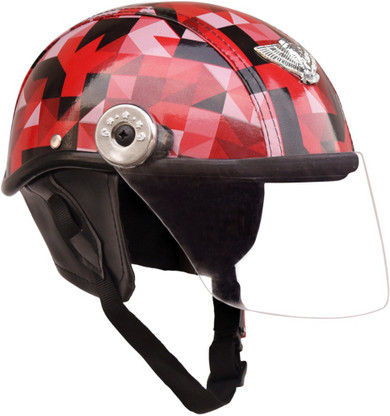 TRYFLY LEATHER CAP UNISEX Motorbike 