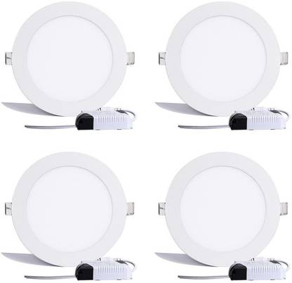 D Mak 15 Watt Led Round False Ceiling Panel Light For Pop White Pack Of 04 Recessed Lamp In India - Crompton False Ceiling Lights 15w D Mak 15 Watt Led Round False Ceiling Panel Light For Pop White Pack Of 04 Recessed Lamp In India - Crompton False Ceiling Lights 15w