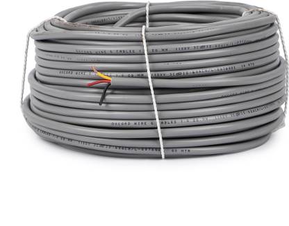 Oxcord Pvc 1 Mm 3 Core Copper Black 45 M Wire Price In India Buy Oxcord Pvc 1 Mm 3 Core Copper Black 45 M Wire Online At Flipkart Com