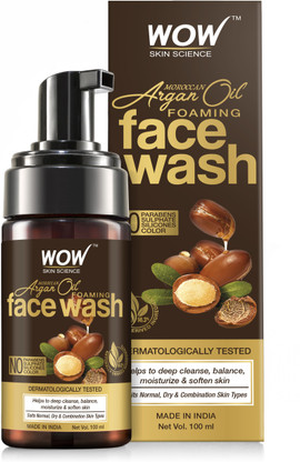 moroccan argan face wash