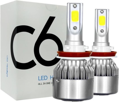80W 2pcs H11 LED Headlight Bulbs H8 H9 Low Beam Conversion Kit Super Bright Pure White,6000k 12000Lm 