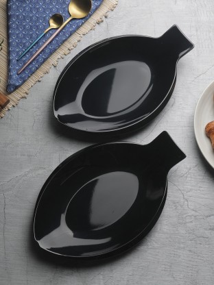 ceramic serving platter set