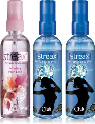 streax body mist peach love buy online