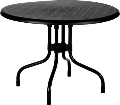 Garden Plastic Outdoor Table, Plastic Outdoor Patio Table And Chairs