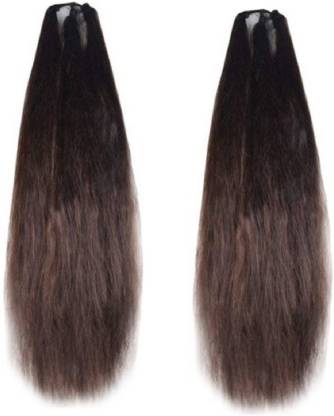 Syraa SET OF 2 BEST SELLING NATURAL brown STRAIGHT PARANDA CHOTI DESI STYLE  FOR GIRLS Hair Extension Price in India - Buy Syraa SET OF 2 BEST SELLING  NATURAL brown STRAIGHT PARANDA