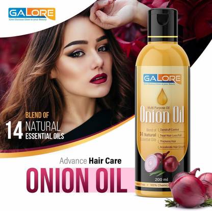 Galore Natural Onion Hair Oil Dandruff Control Hair Fall Control Chemical Free 200ML Onion Hair Oil - Price in India, Buy Galore Natural Onion Hair Oil Dandruff Control Hair Fall Control Chemical Galore Natural Onion Hair Oil Dandruff Control Hair Fall Control Chemical Free 200ML Onion Hair Oil - Price in India, Buy Galore Natural Onion Hair Oil Dandruff Control Hair Fall Control Chemical