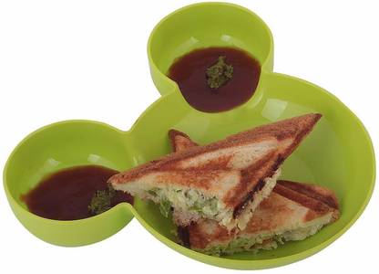 Velofeil VLF26 Plastic Mickey Mouse Cartoon Shape Kids Food Snack Serving  Bowl Plate (Pack of 1) Chip & Dip Tray Price in India - Buy Velofeil VLF26  Plastic Mickey Mouse Cartoon Shape