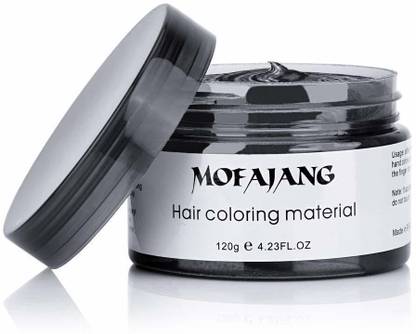 MOFAJANG Hair Coloring Dye Wax, Instant Hair Wax, Temporary Hairstyle Cream , Hair Pomades, Natural Hairstyle Wax for Cosplay (Black) Hair Wax - Price in India, Buy MOFAJANG Hair Coloring Dye Wax, MOFAJANG Hair Coloring Dye Wax, Instant Hair Wax, Temporary Hairstyle Cream , Hair Pomades, Natural Hairstyle Wax for Cosplay (Black) Hair Wax - Price in India, Buy MOFAJANG Hair Coloring Dye Wax,