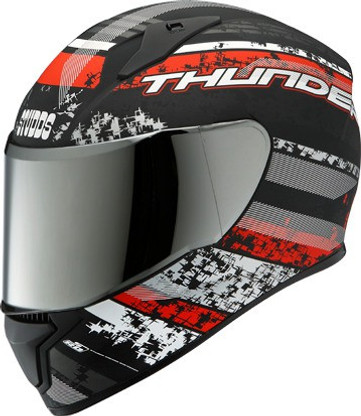 MIRROR VISOR Motorsports Helmet 