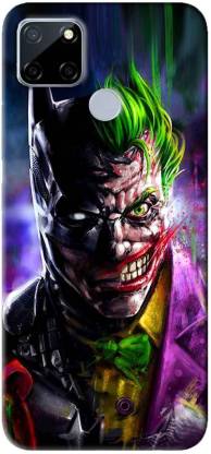 NDCOM Back Cover for Realme C12 Batman And Joker Printed