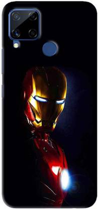 NDCOM Back Cover for Realme C15 Avengers Iron Man Printed