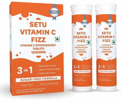 Setu Vita C Fizz Vitamin C 1000 Mg 30 Effervescent Tablets Price In India Buy Setu Vita C Fizz Vitamin C 1000 Mg 30 Effervescent Tablets Online At Flipkart Com