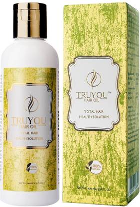TRUYOU Hair Regrowth oil | Sulfate and Mineral Free | with Coconut | Bhring Raj | Amla | Neem | Chandan | For Anti-hair Fall | Anti Dandruff | Weak Hair Roots, Premature Greying, Unhealthy Hair | Premium All Natural  Hair Oil