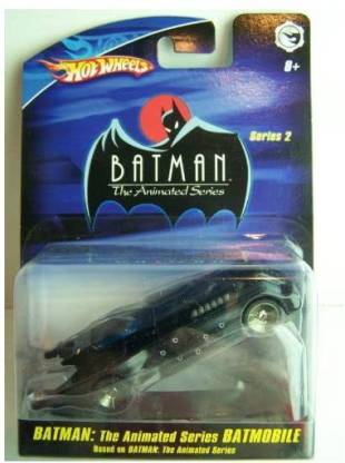 MATTEL HotWheels1:50 Batman Animated Series Batmobile - HotWheels1:50 Batman  Animated Series Batmobile . Buy Push & Pull Along Toys toys in India. shop  for MATTEL products in India. 
