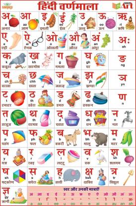 Hindi Varnmala Chart for Kids | Varnmala in Hindi Chart | Hindi ...