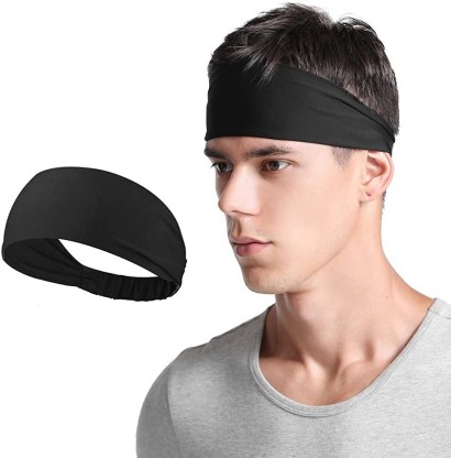 4 CUSTOM Lightweight Fitness Headband-Unisex Running Headband-Sweat-Wicking Headband-Women\u2019s-Non-Slip-Headbands