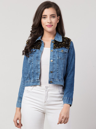 Women Denim Jacket Price in India - Buy 