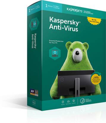 Kaspersky Anti-virus 1 User 1 Year