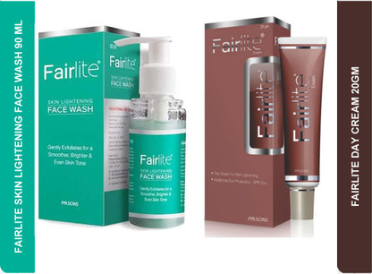 fairlite cream face wash