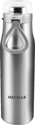 HAVELLS AQUA – S (Hot and Cold Water Bottle) 590 ml Flask  (Pack of 1, Silver, Steel)