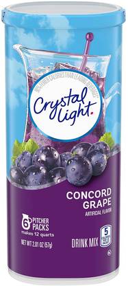 Kraft Crystal Light Concord Grape Drink Mix Nutrition Drink Price In India Buy Kraft Crystal Light Concord Grape Drink Mix Nutrition Drink Online At Flipkart Com