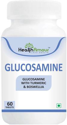 healthamour glucosamine with turmeric and boswellia 60 tablets
