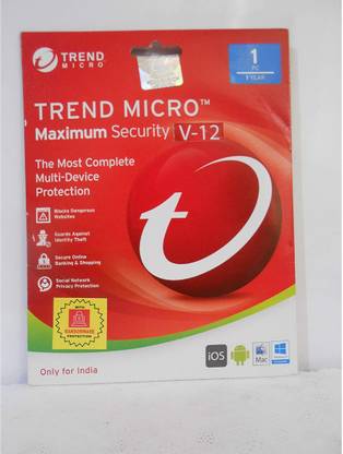 Trend Micro Total Security 1 User 1 Year - Buy Trend Micro ...