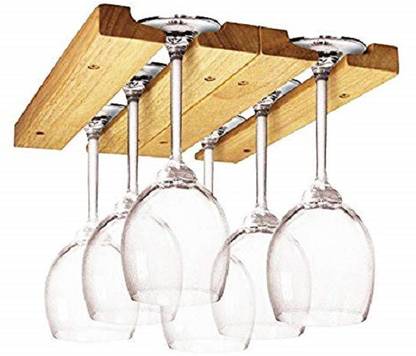 Hungry Hub Wine Glass Hanger Set For 6 Glasses Holder Wooden Glass Holder Price In India Buy Hungry Hub Wine Glass Hanger Set For 6 Glasses Holder Wooden Glass Holder Online