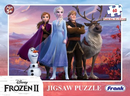 Frank Disney's Frozen Puzzle for 5 Year Old Kids and Above 