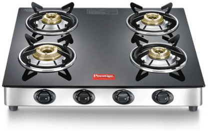 prestige gas stove 4 burner flipkart