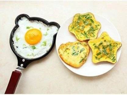 12CM BESTONZON 1PC Practical Mini Omelette Fry Pan/Egg Pan 