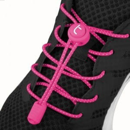 on elastic laces