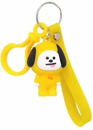 Blue Aura CHIMMY BT21 BTS Kpop Character with Hook & Strap .Y  Multicolor Keychain (CHIMMY W Hook) Key Chain Price in India - Buy Blue  Aura CHIMMY BT21 BTS Kpop Character with