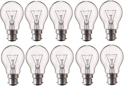 8x 100W Dimmable Clear GLS Standard Incandescent Light Bulbs ES E27 Screw Lamps