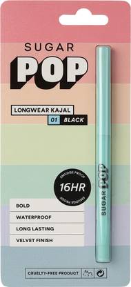 Sugar Cosmetics Sugar Pop Longwear Kajal Black Price In India Buy Sugar Cosmetics Sugar Pop Longwear Kajal Black Online In India Reviews Ratings Features Flipkart Com