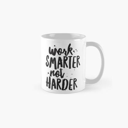 Sky Dot Work Smarter Not Harder Inspirational Quote Motivational Quote Ceramic Coffee Mug Price In India Buy Sky Dot Work Smarter Not Harder Inspirational Quote Motivational Quote Ceramic Coffee Mug Online