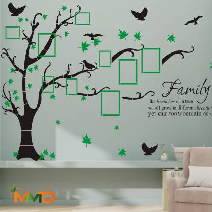 family tree wall stencil