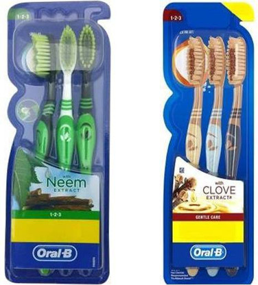 oral b clove extract toothbrush