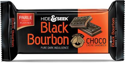 Parle Hide And Seek Black Bourbon Choco Cream Sandwich Price In India Buy Parle Hide And Seek Black Bourbon Choco Cream Sandwich Online At Flipkart Com