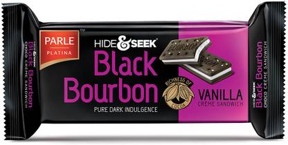 Parle Hide And Seek Black Bourbon Vanilla Cream Sandwich Price In India Buy Parle Hide And Seek Black Bourbon Vanilla Cream Sandwich Online At Flipkart Com